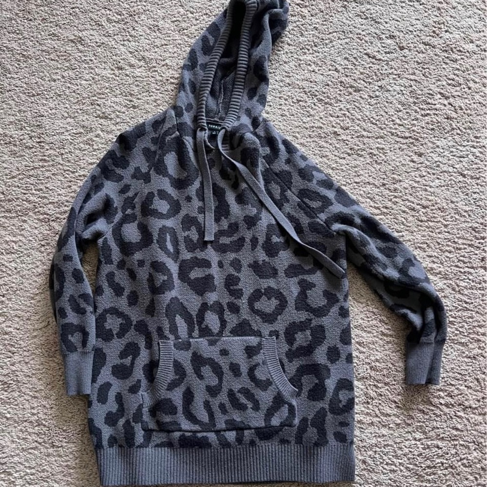 Torrid jacquard pullover sweater